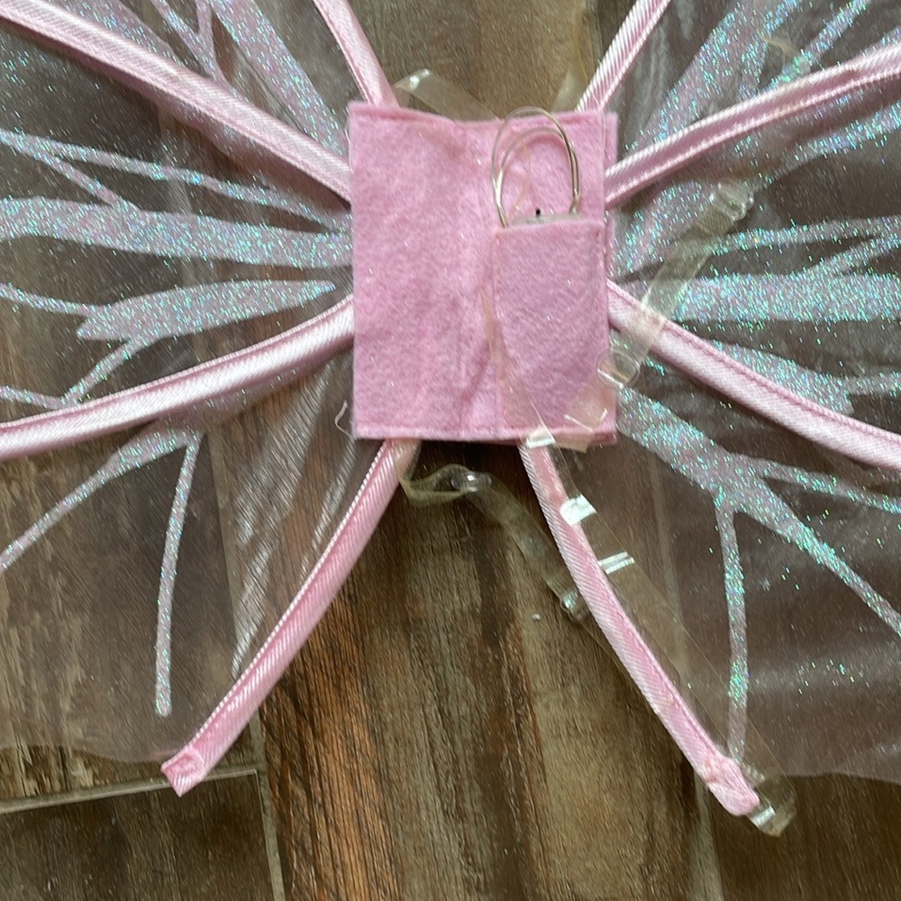 Pink Fairy Costume Set with Wings and Headband - Picture 7 of 9